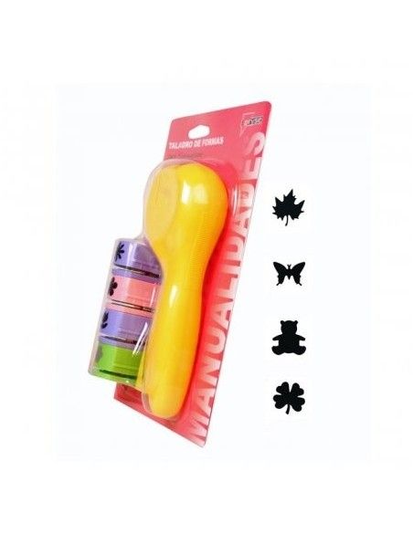 TALADRO PERFORADOR MANUALIDADES FORMAS VARIAS E