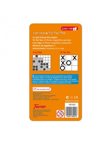 JUEGO 4 EN RAYA MAGICO MAGNETICO