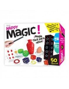HAPPY MAGIC JUEGO DE MÁGIA CON 50 TRUCOS