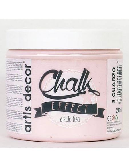 Pintura a la tiza chalk effect Artis decor 200ml (selecciona color)