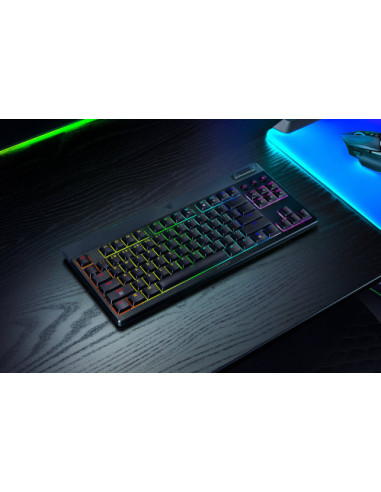 TECLADO RAZER BLACKWIDOW V4 LOW PROFILE ORANGE SWITCH (ESPAÑOL) (RZ03-05451200-R311)
