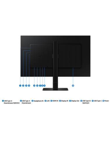 SAMSUNG MONITOR LS27D600UAUXEN (B2B) - 27" -...