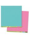 PAPEL SCRAPBOOK ECOPAL BLUE&PINK HOJA 30X30