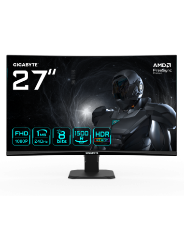 MONITOR GIGABYTE 27" GS27FC2,CURVO,VA...