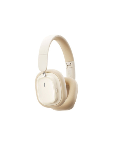 BASEUS BOWIE H1I NOISE-CANCELLATION WIRELESS HEADPHONES STELLAR WHITE