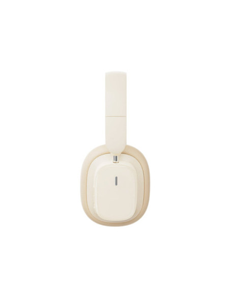 BASEUS BOWIE H1I NOISE-CANCELLATION WIRELESS HEADPHONES STELLAR WHITE