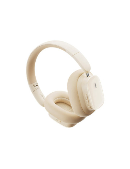 BASEUS BOWIE H1I NOISE-CANCELLATION WIRELESS HEADPHONES STELLAR WHITE