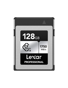 LEXAR 128GB PROFESSIONAL CFEXPRESS TYPE B CARD SILVER, UP...