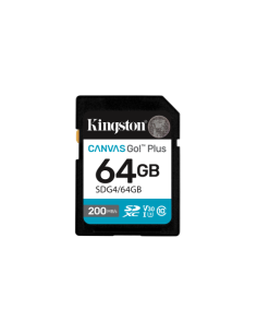 KINGSTON 64GB SDXC CANVAS GO PLUS GEN4 200MB/s C10 UHS-I...