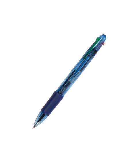 BOLIGRAFO CUATRO COLORES RETRACTIL Q-CONNECT KF01938