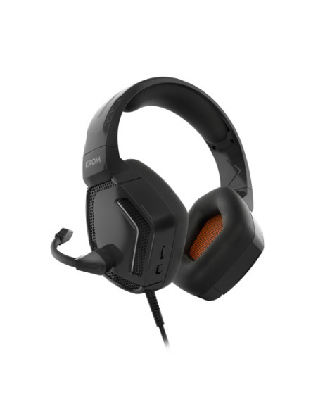 KROM AURICULARES + MIC GAMING KOPA PRO NEGRO (NXKROMKOPAPRO)