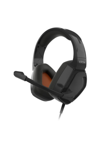 KROM AURICULARES + MIC GAMING KOPA PRO NEGRO...