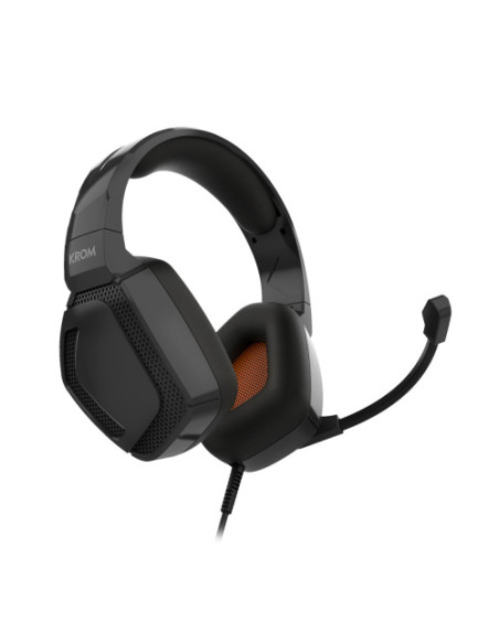 KROM AURICULARES + MIC GAMING KOPA PRO NEGRO (NXKROMKOPAPRO)