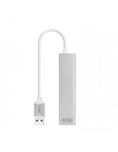 NANOCABLE CONVERSOR USB 3.0 ETHERNET GIGABIT + 3XUSB 3.0,...