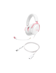 HP HYPERX CLOUD III WHITE-PINK - GAMING HEADSET - 9W1Q4AA 2