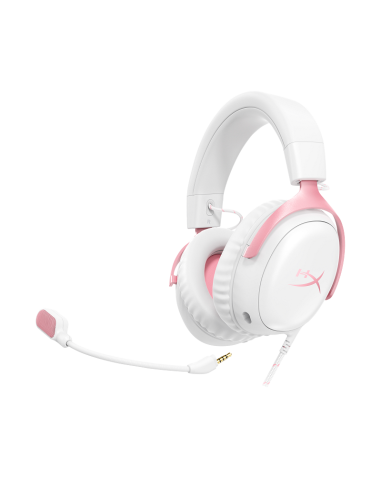 HP HYPERX CLOUD III WHITE-PINK - GAMING HEADSET...
