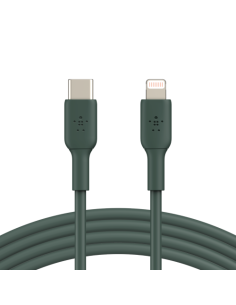 BELKIN BOOST CHARG USB-C TO LIGHTNING CABLE, PVC, 2M, BLACK