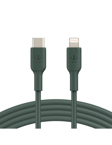 BELKIN BOOST CHARG USB-C TO LIGHTNING CABLE, PVC, 2M, BLACK