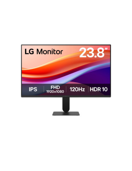 LG MONITOR, 23.8 PULGADAS, 24U411A-B, 60,5 CM, 1920 X 1080 PIXELES, FULL HD, LED, 5 MS, NEGRO