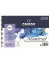 BLOC DE DIBUJO ACUARELA CANSON MONTVAL 14X21 GRANO FINO