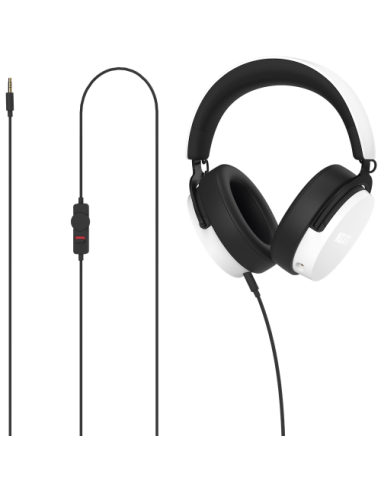 NZXT RELAY AURICULARES CON MICROFONO, DTS, BLANCO
