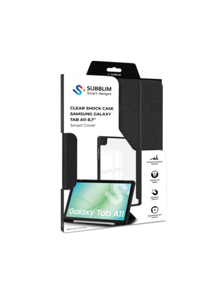 SUBBLIM CLEAR SHOCK CASE SAMSUNG TAB A11 8,7"