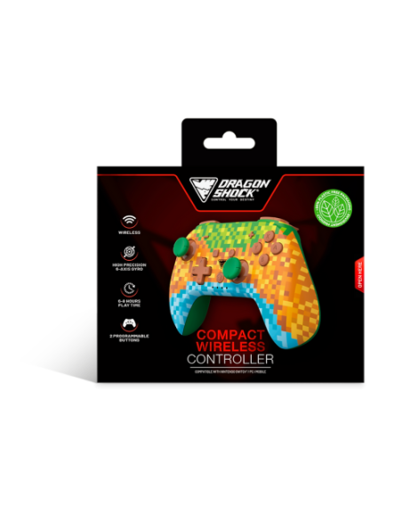 DRAGON SHOCK GAMEPAD POP TOP COMPACT BLUETOOTH WIRELESS (NINTENDO SWITCH, SWITCH OLED) CUBES