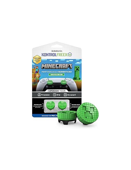 ACCESORIO GAMEPAD KONTROLFREEK BY STEELSERIES Minecraft Creeper PS5 Kit 2200-PS5