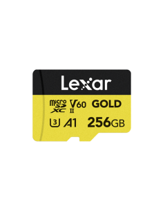 LEXAR 256GB GOLD MICROSDXC UHS-IICARDS, UP TO 280MB/S...
