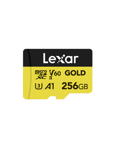 LEXAR 256GB GOLD MICROSDXC UHS-IICARDS, UP TO...