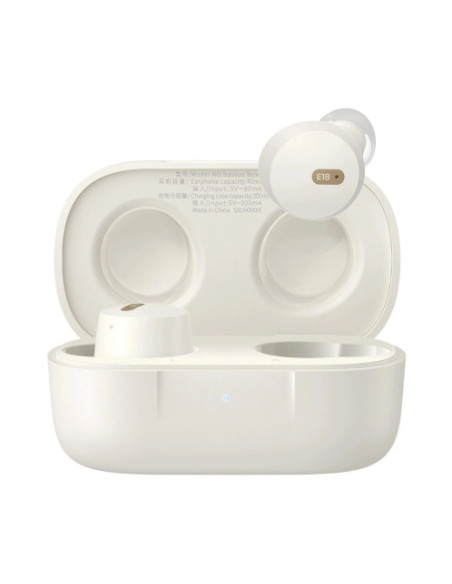 OS BASEUS BOWIE E18 TRUE WIRELESS EARPHONES  STELLAR WHITE