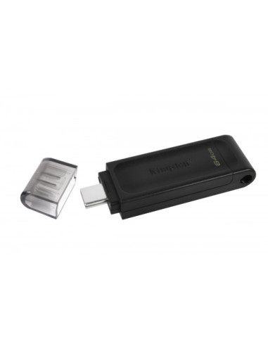 KINGSTON USB-C 3.2  64GB GEN 1 DATATRAVELER 70