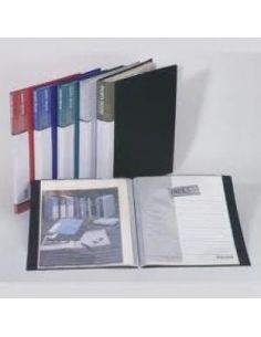 CARPETA PORTA FUNDAS 40 FUNDAS AZUL
