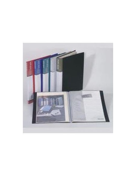 CARPETA PORTA FUNDAS 40 FUNDAS AZUL