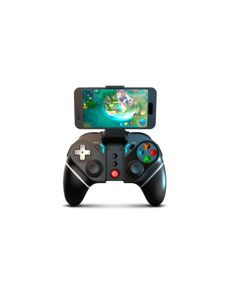 KROM GAMEPAD KEXAL. BLUETOOTH. COMPATIBLE PC, SWITCH, ANDROID, IOS. INCLUYE SOPORTE PARA MOVIL