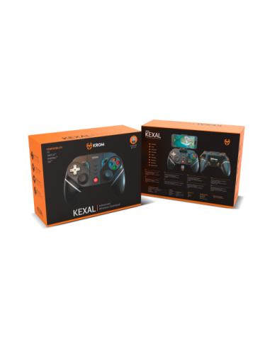 KROM GAMEPAD KEXAL. BLUETOOTH. COMPATIBLE PC,...