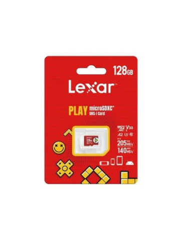 LEXAR 128GB PLAY MICROSDXC™ UHS-I CARDS, UP TO...
