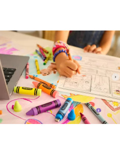 SANDISK CRAYOLA USB-C FLASH DRIVE, 128 GB, - VIVID VIOLET... 2