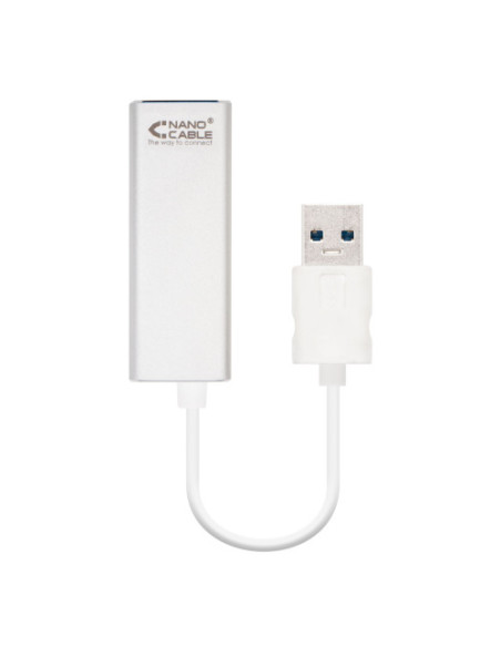 NANOCABLE CONVERSOR USB 3.0 A ETHERNET GIGABIT 10/100/1000 MBPS 15CM (10.03.0401)