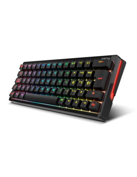 KROM TECLADO KREATOR. MECANICO. TECLAS RETROILUMINADAS RGB.