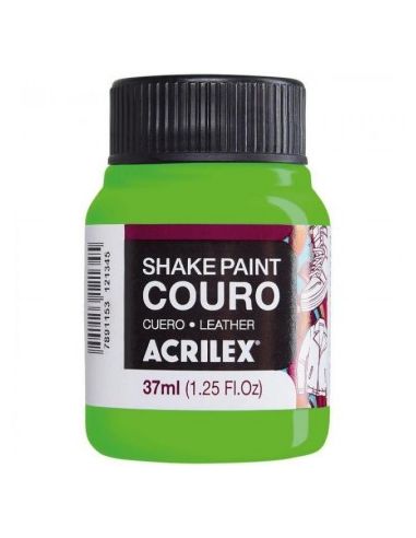 PINTURA PARA CUERO ACRILEX SHAKE PAINT ENVASES 37ML.