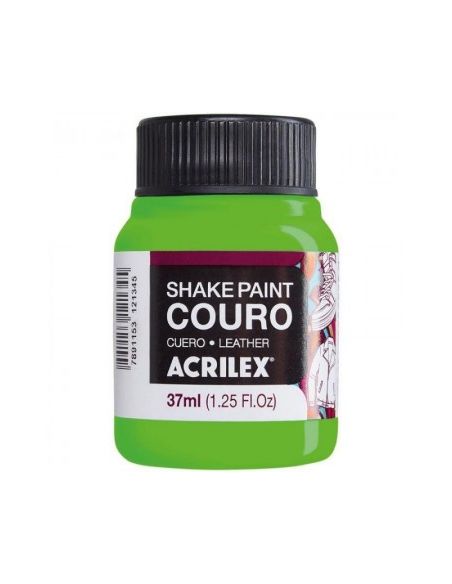 PINTURA PARA CUERO ACRILEX SHAKE PAINT ENVASES 37ML.