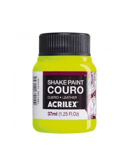 PINTURA PARA CUERO ACRILEX SHAKE PAINT ENVASES 37ML.