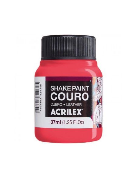 PINTURA PARA CUERO ACRILEX SHAKE PAINT ENVASES 37ML.