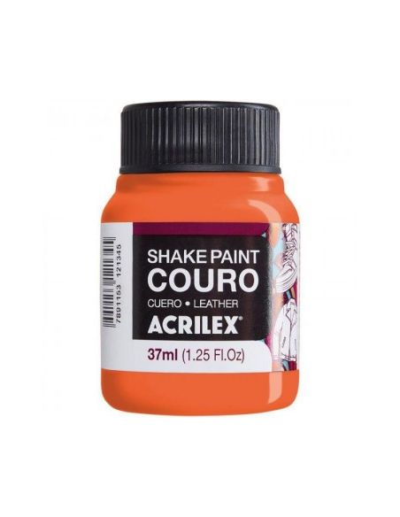 PINTURA PARA CUERO ACRILEX SHAKE PAINT ENVASES 37ML.