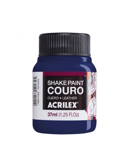 PINTURA PARA CUERO ACRILEX SHAKE PAINT ENVASES 37ML.