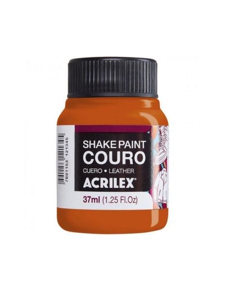 PINTURA PARA CUERO ACRILEX SHAKE PAINT ENVASES 37ML.