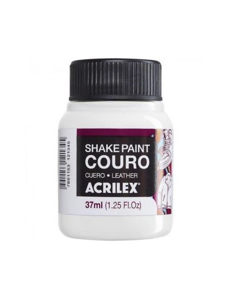 PINTURA PARA CUERO ACRILEX SHAKE PAINT ENVASES 37ML.