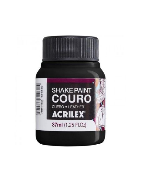 PINTURA PARA CUERO ACRILEX SHAKE PAINT ENVASES 37ML.