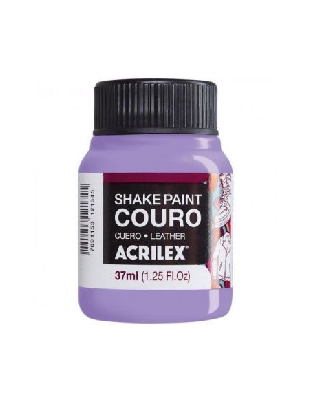PINTURA PARA CUERO ACRILEX SHAKE PAINT ENVASES 37ML.